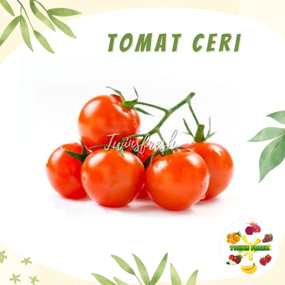 

Sayur Tomat Ceri Merah 1kg - Twins Fresh