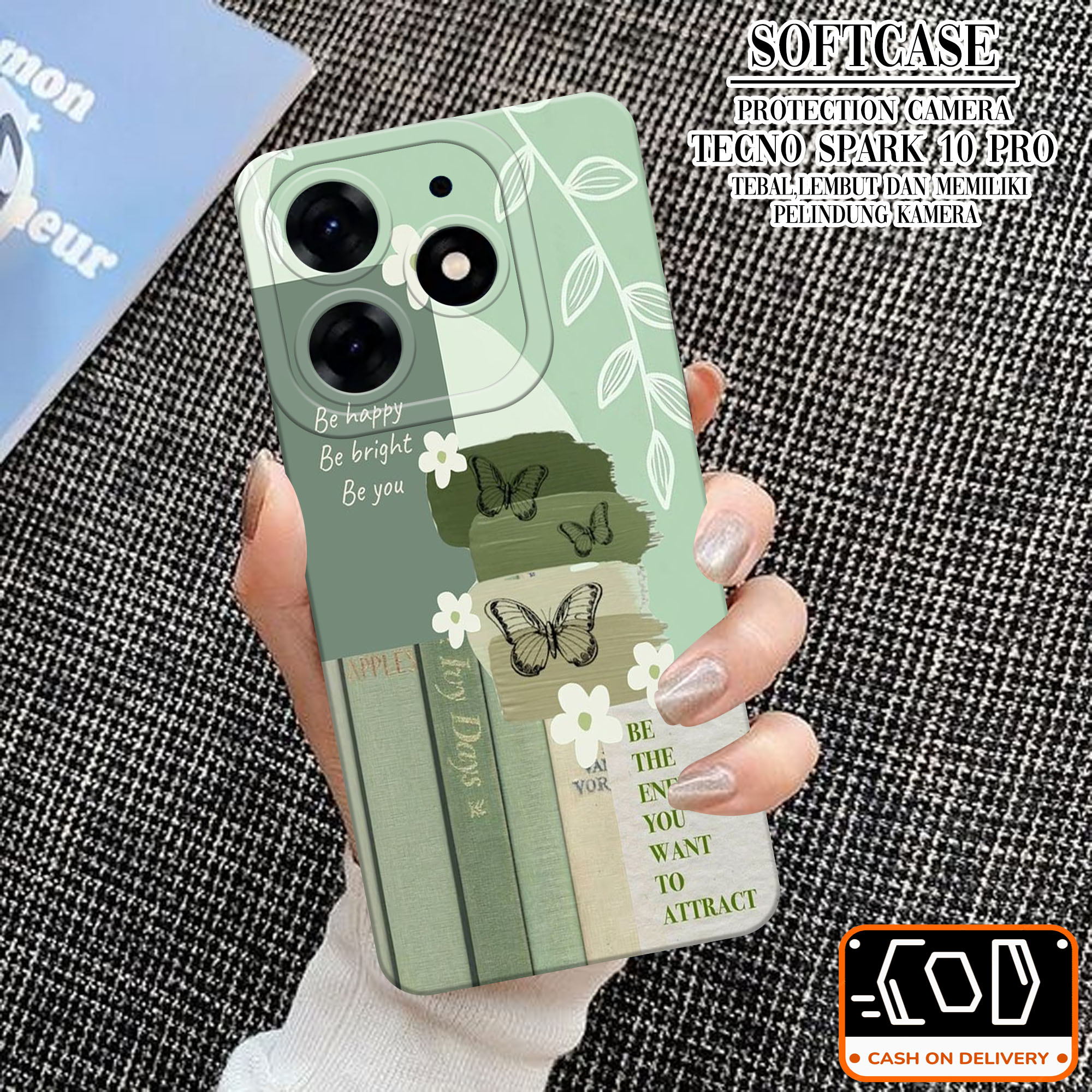 Softcase TECNO SPARK 10 PRO 2023 Soft Protection Camera Case TECNO SPARK 10 PRO 2023 Terbaru Pelindu