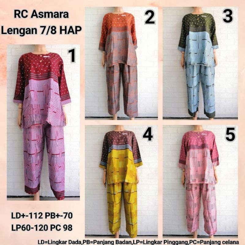 SETELAN RC ASMARA 7/8 HAP LD 105 BUSUI LPLGT + JMGD