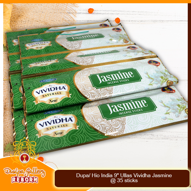 Dupa/Hio Harum/Wangi India Ullas Pouch Vividha Jasmine @35 stick isi 6