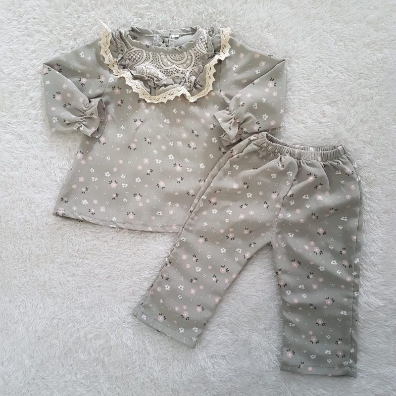 BAJU Bayi Setelan Isvara set