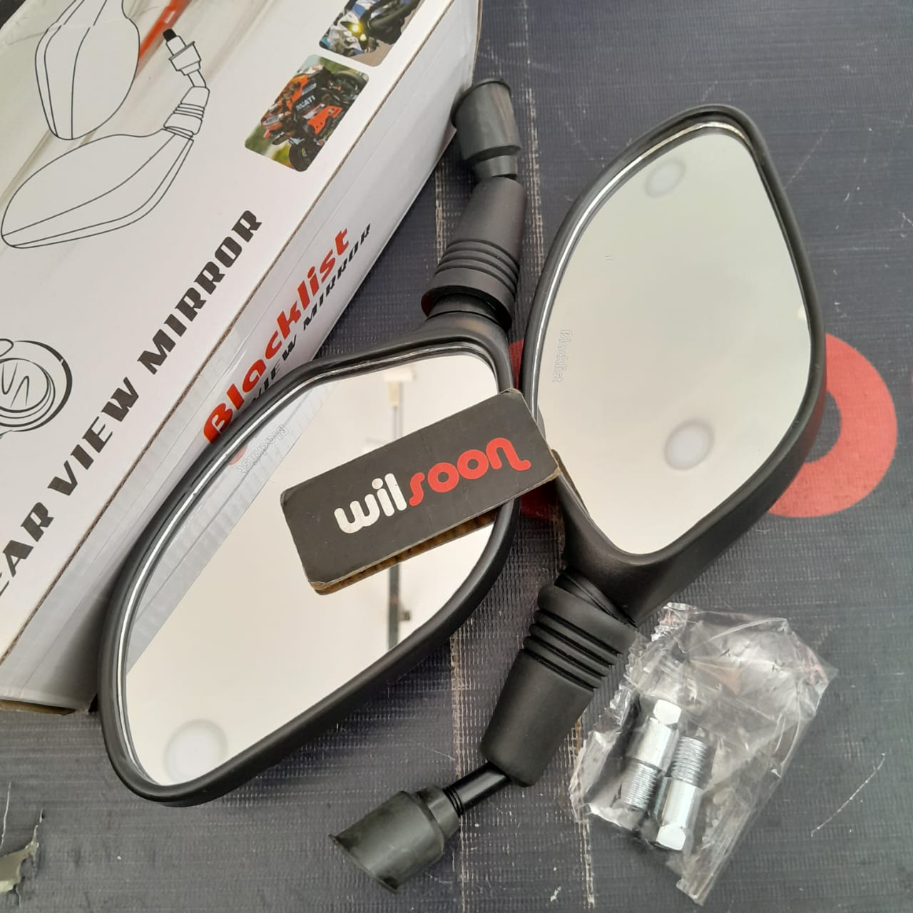 Spion Model Click Klik 125 MSX Racing 3165 Universal Untuk Honda / Yamaha Nmax / Vario / Beat / Aero