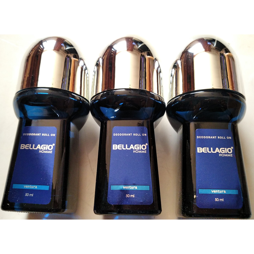 Bellagio Deodorant Roll On Ventura 50 ML (Biru)