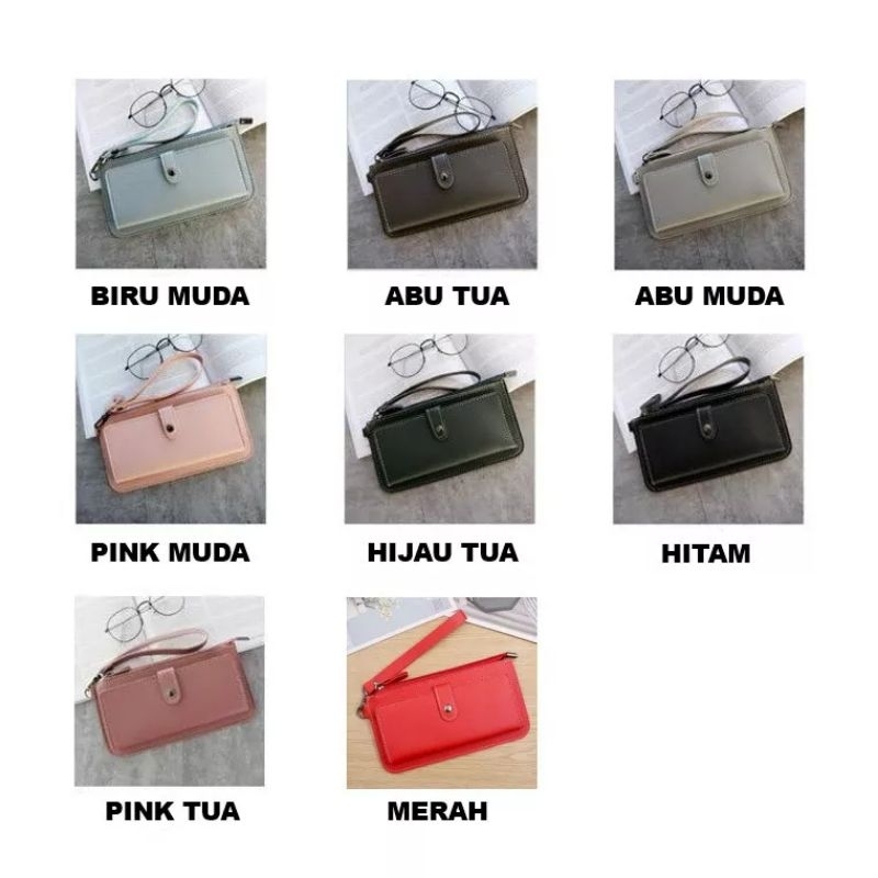 DOMPET PANJANG WANITA PU FOREFER / DOMPET IMPORT WANITA OSM