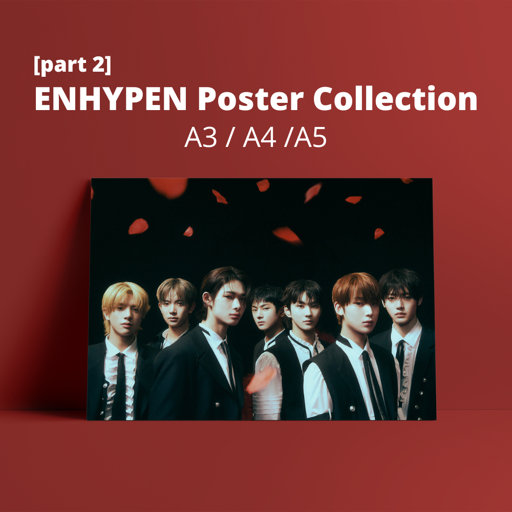 [part 2] Poster Enhypen / Enhypen Poster Collection - Poster kpop murah