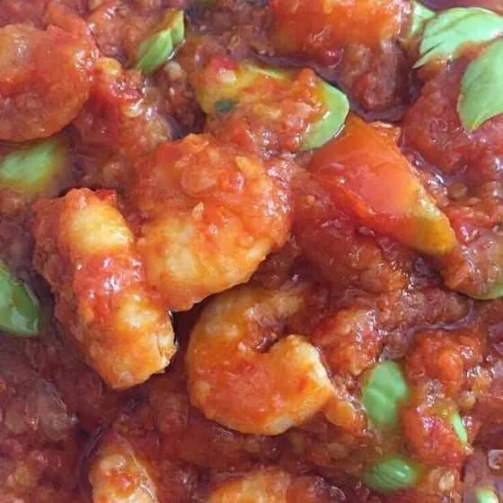 

Sambel udang pete/ sambel udang