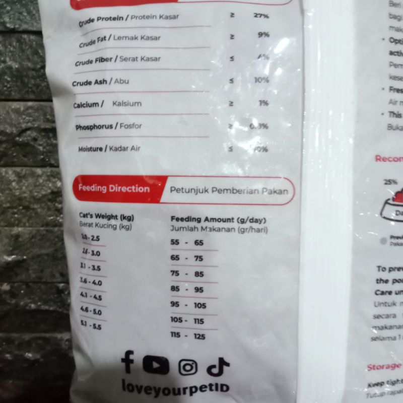Cattie Car Catfood Tuna Adult Paket 8kg (Go-jek Only) makanan kucing dewasa cattie cat premium catfood