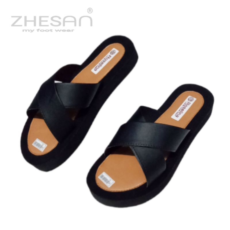 Sandal Wanita Silang Terbaru Sendal Wanita Simple Distro