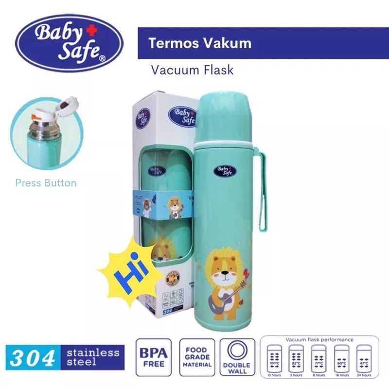 Baby Safe TER04 Vacuum Flask Karakter Termos Panas Dingin 500 ml