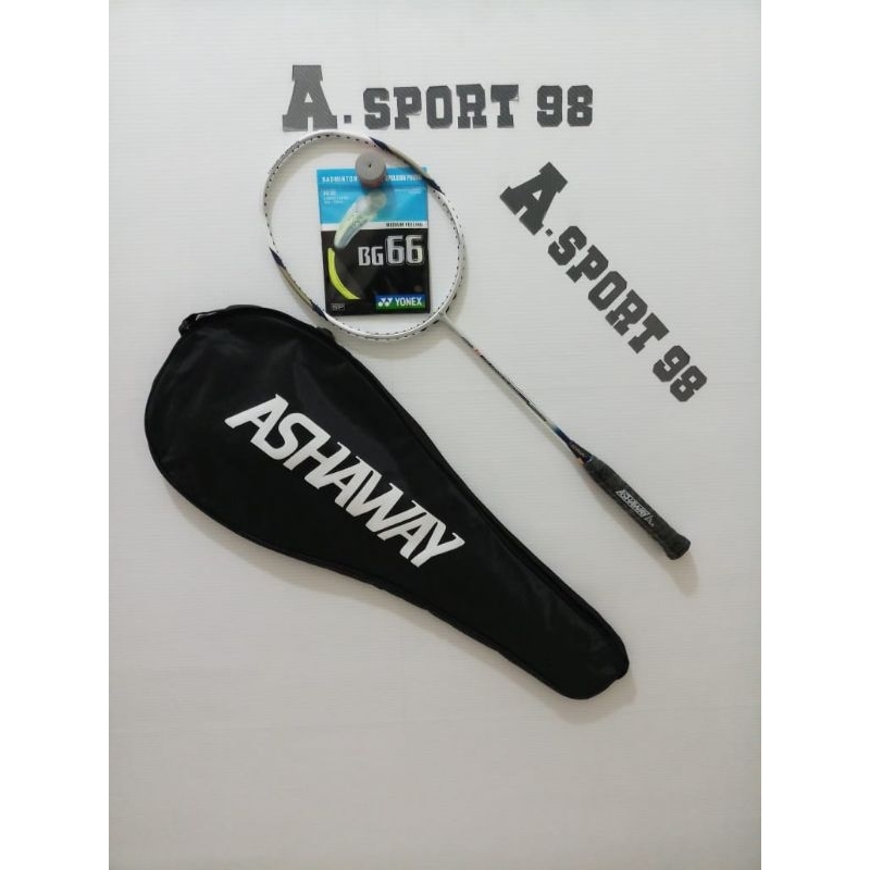 RAKET BADMINTON ORIGINAL ASHAWAY TI 110 TITANIUM MESH