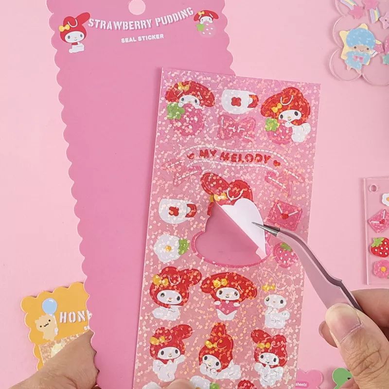 BIANCA - Sticker 001 DIY Stiker Lucu Hias Buku Diary