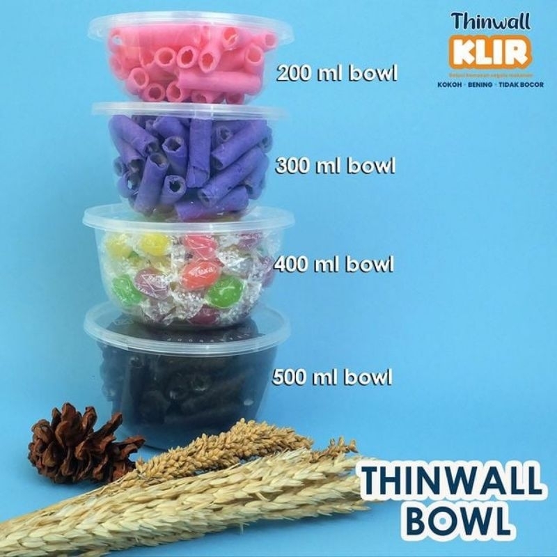 Klir Thinwall bowl 300ml