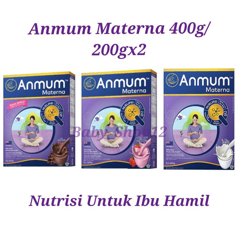 Anmum Materna 400g, Susu Ibu Hamil &amp; Program Hamil