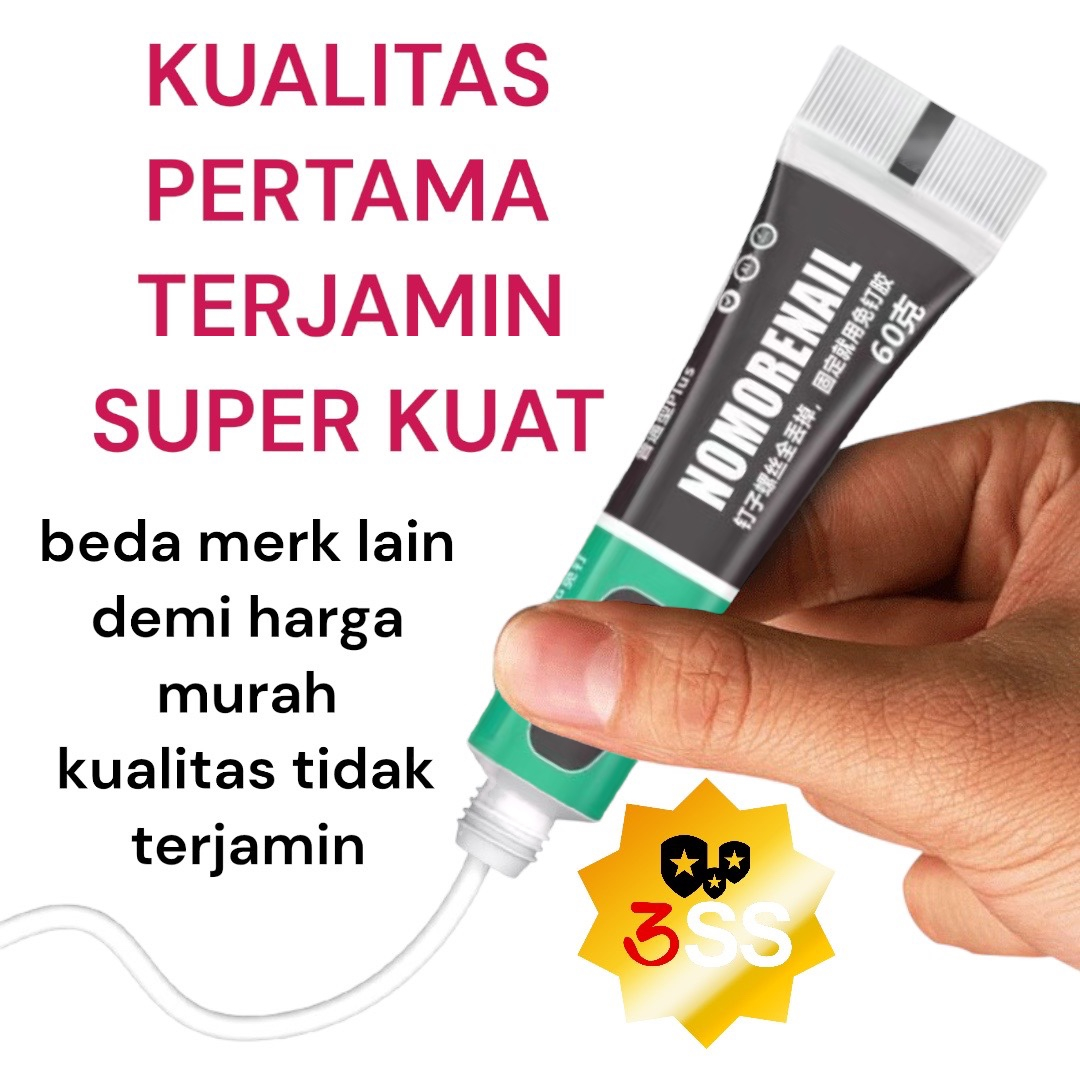 LEM PENGGANTI PAKU TEMBOK SUPER KUAT