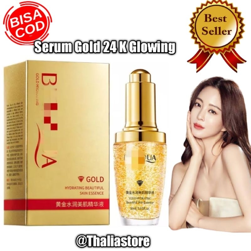 Serum wajah Gold 24 k 24k | Gold essence 24k | Serum wajah emas 24k | Serum wajah Glowing