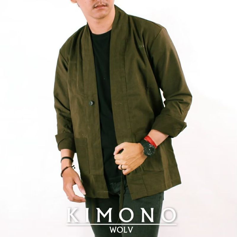 JACKET KIMONO POLOS BASIC WOLVPACK WORLDWIDE