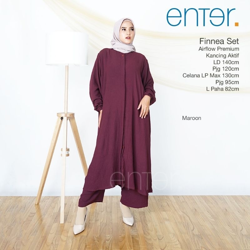 Setcel LD 140 XXXL Mazaya Finnea Set Ori Enter One Set Super Jumbo Setelan Wanita Polos Pajamas Big 