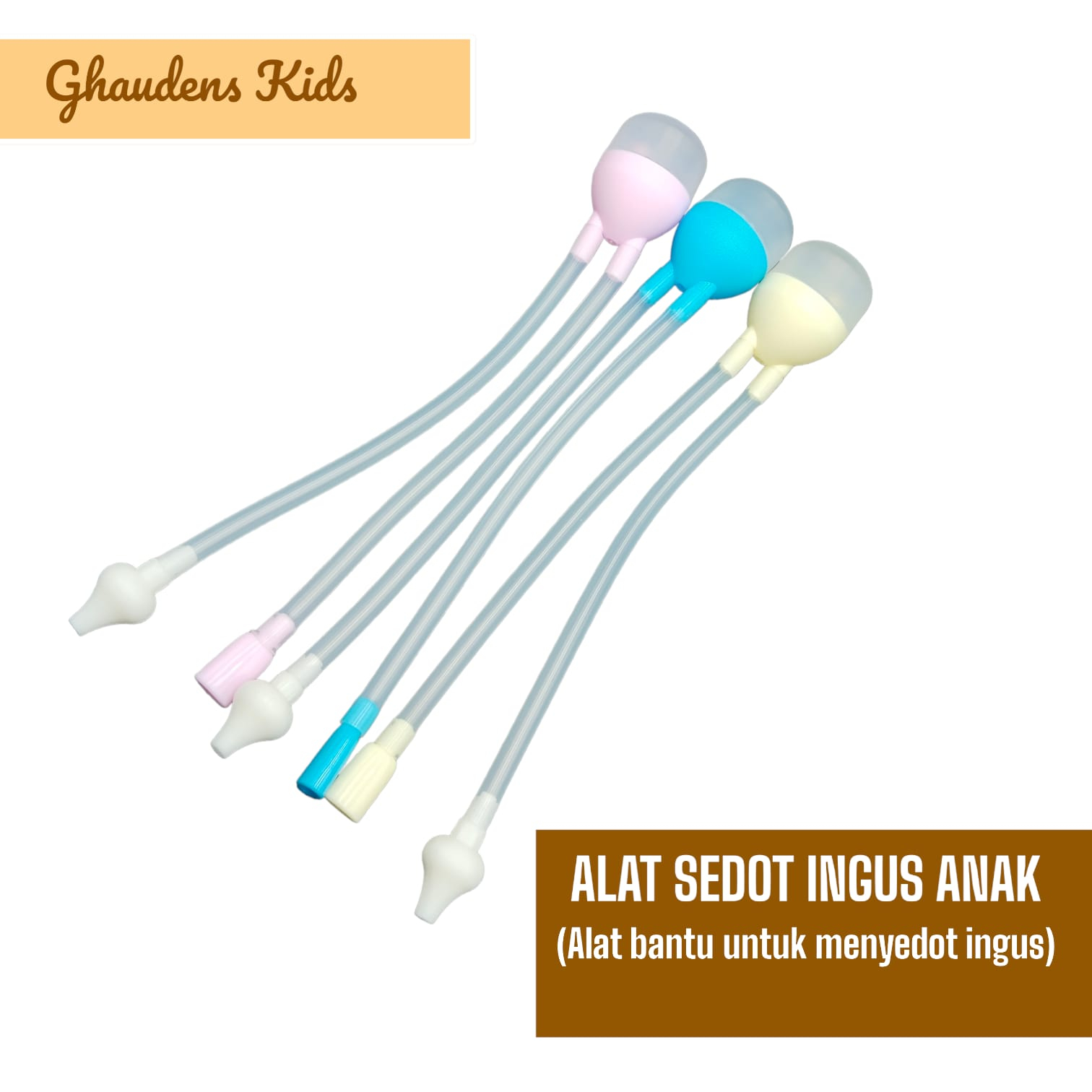 Alat Penyedot Ingus Bayi Bentuk Selang/ Baby Nasal Aspirator