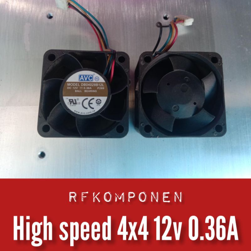 KIPAS HIGH SPEED 4X4 12V 0.36A