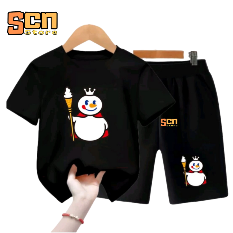 SCN STORE Setelan Kaos Anak Usia 1-6 Tahun / Setelan Anak Kekinian / Setelan anak perempuan