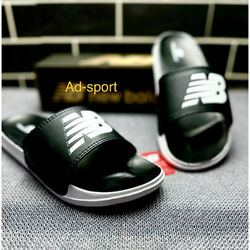 SENDAL slop NB new BALENCIA PRIA/WANITA FREE BOX+PEPERBAK CASUAL SLIDE.