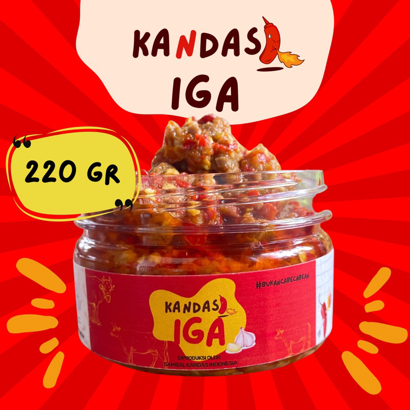 

Sambal Kandas IGA (220Gram)