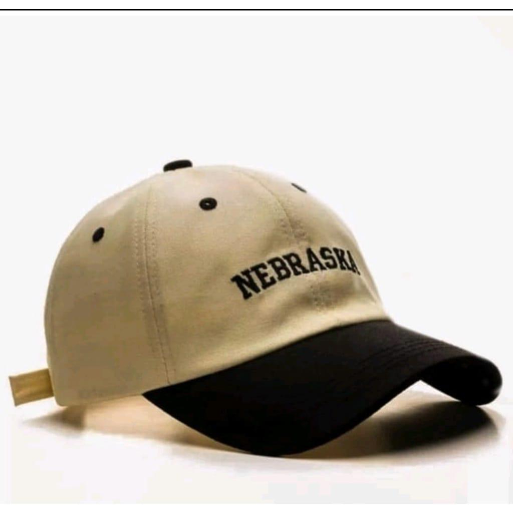 Topi Baseball Distro Nebraska Premium Quality - Topi Baseball Pria Wanita Dewasa