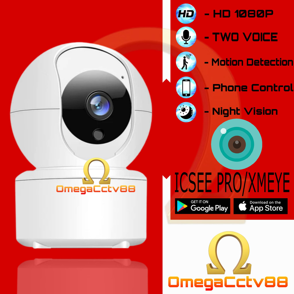 IP CAMERA CCTV 8MP FULL HD BABY CAM ICSEE XMEYE KAMERA CCTV BABY