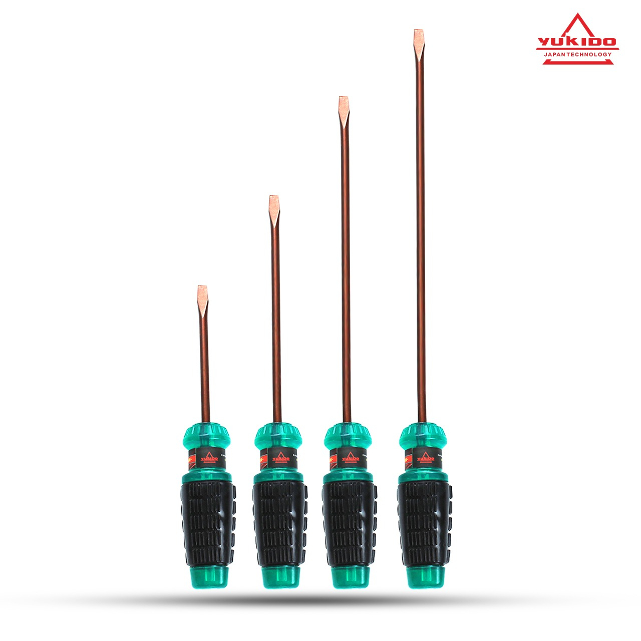 Obeng S2 Semut YUKIDO 12 INC Gagang Karet (+) Plus atau (-) Minus