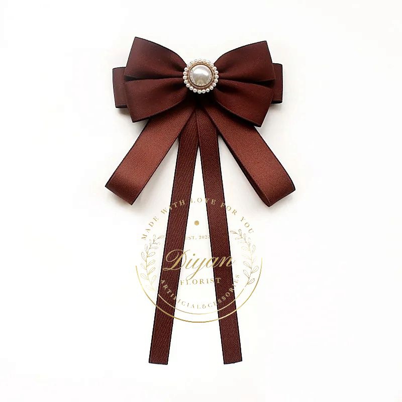 ribbon brooch aplikasi dekorasi 2