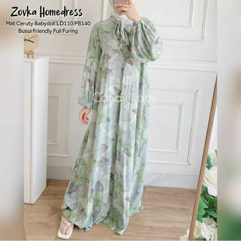 ZOVKA HOME DRESS  / IR FASHION / MODEL SPASSY / MODEL UWAIS / GAMIS CERUTYBABYDOLL / GAMIS SET / GAM