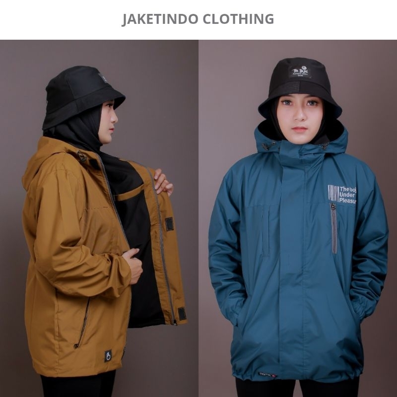 Jaket Pria Outdoor Gunung Waterproof