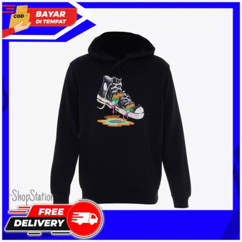 Hoodie converse original pria