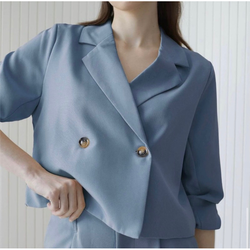 BLANIK CROP BLAZER / HANBOK BLAZER