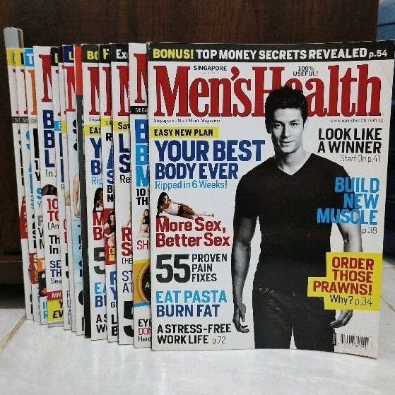 MAJALAH MENS HEALTH SINGAPORE