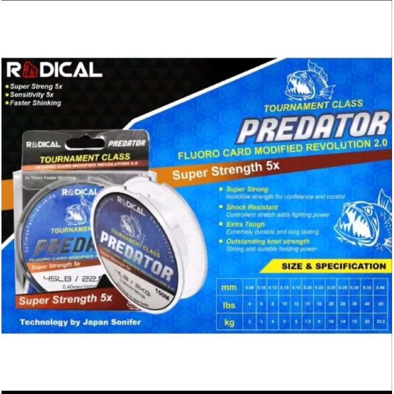 senar radical predator