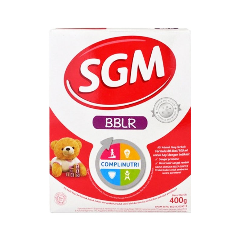 SGM BBLR / Susu Formula Bayi Prematur dan Berat Lahir Rendah