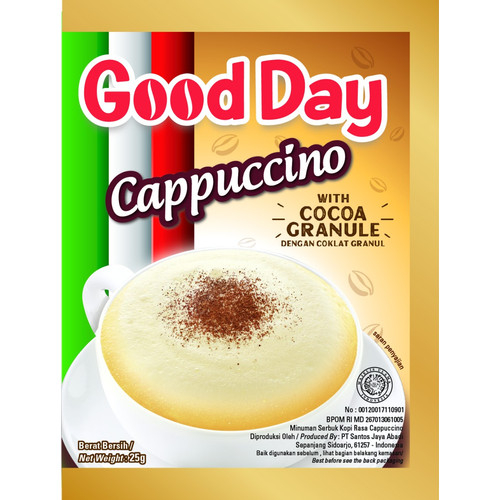 

GOOD DAY CAPUCCINO 25GR