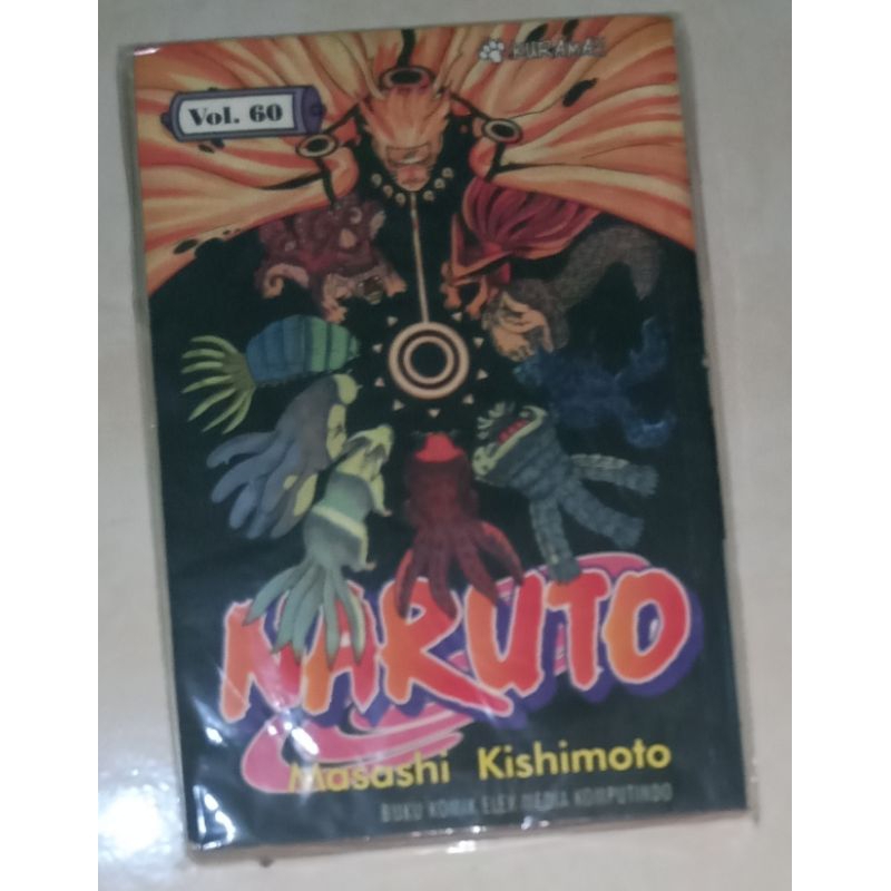 komik Naruto vol 60 original