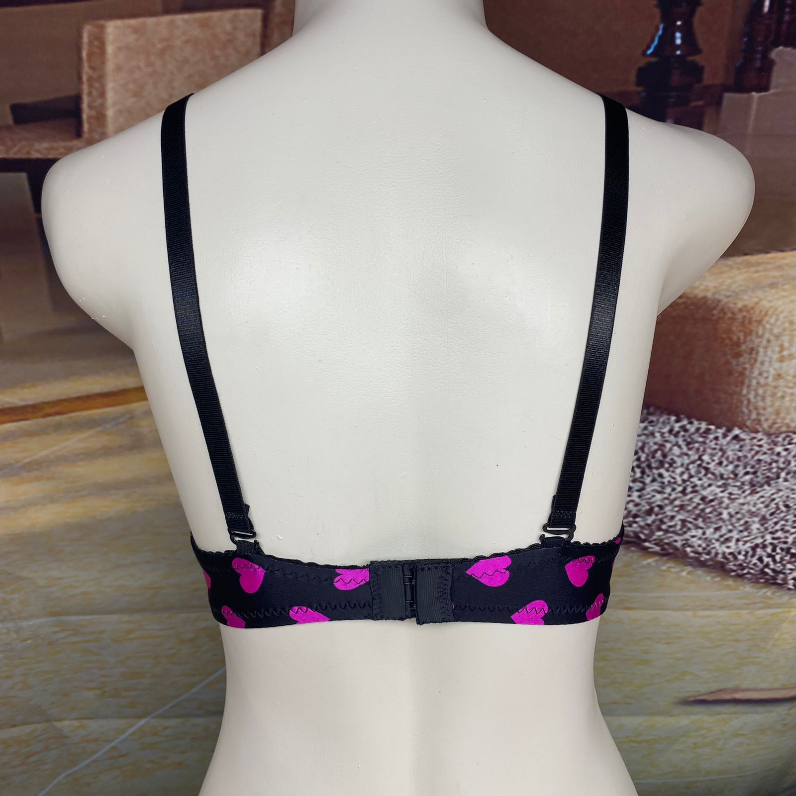 bra / bh wanita kain motif love A99