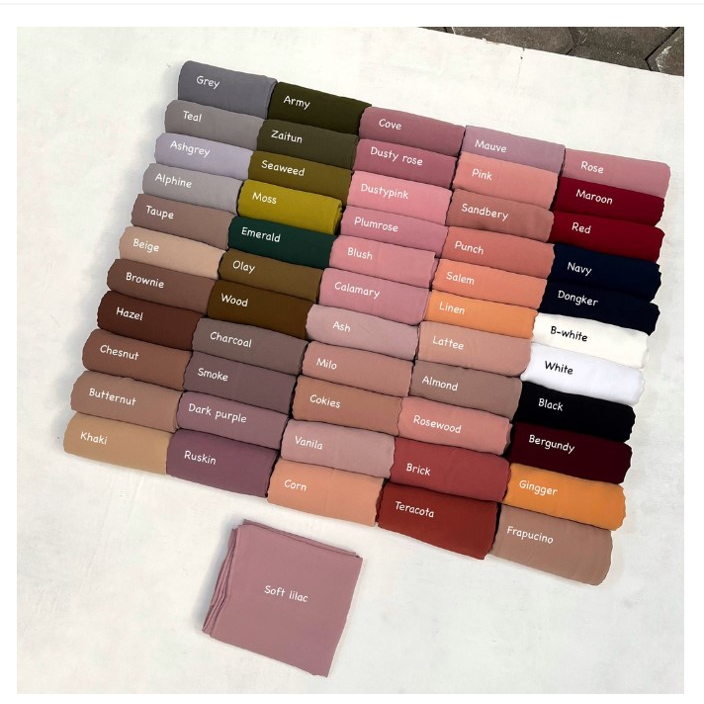 PASHMINA OVAL/CURVE TALI MALAY 170x70cm DIAMOND CERUTY