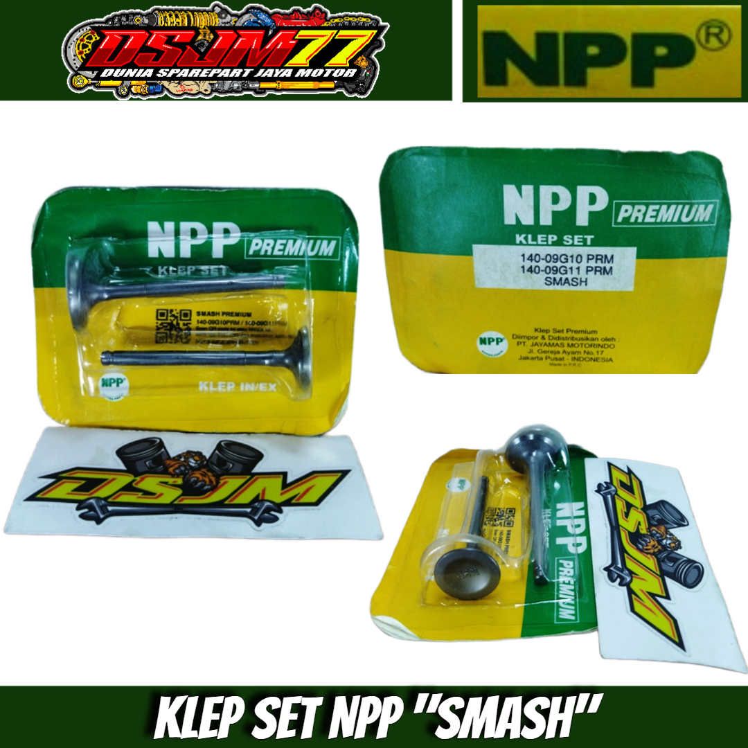 KLEP SET SMASH/SHOGUN 110/125 NPP
