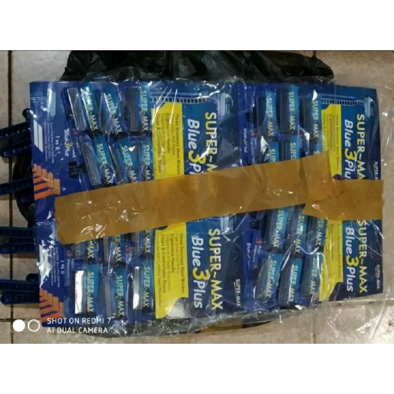 cukur jenggot mata pisau 3, mata pisau 2 & repack