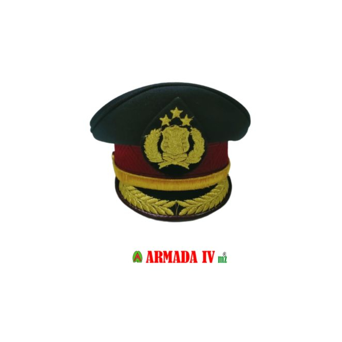 Miniatur Topi Pet Polisi Hiasan Mini Pet Mobil