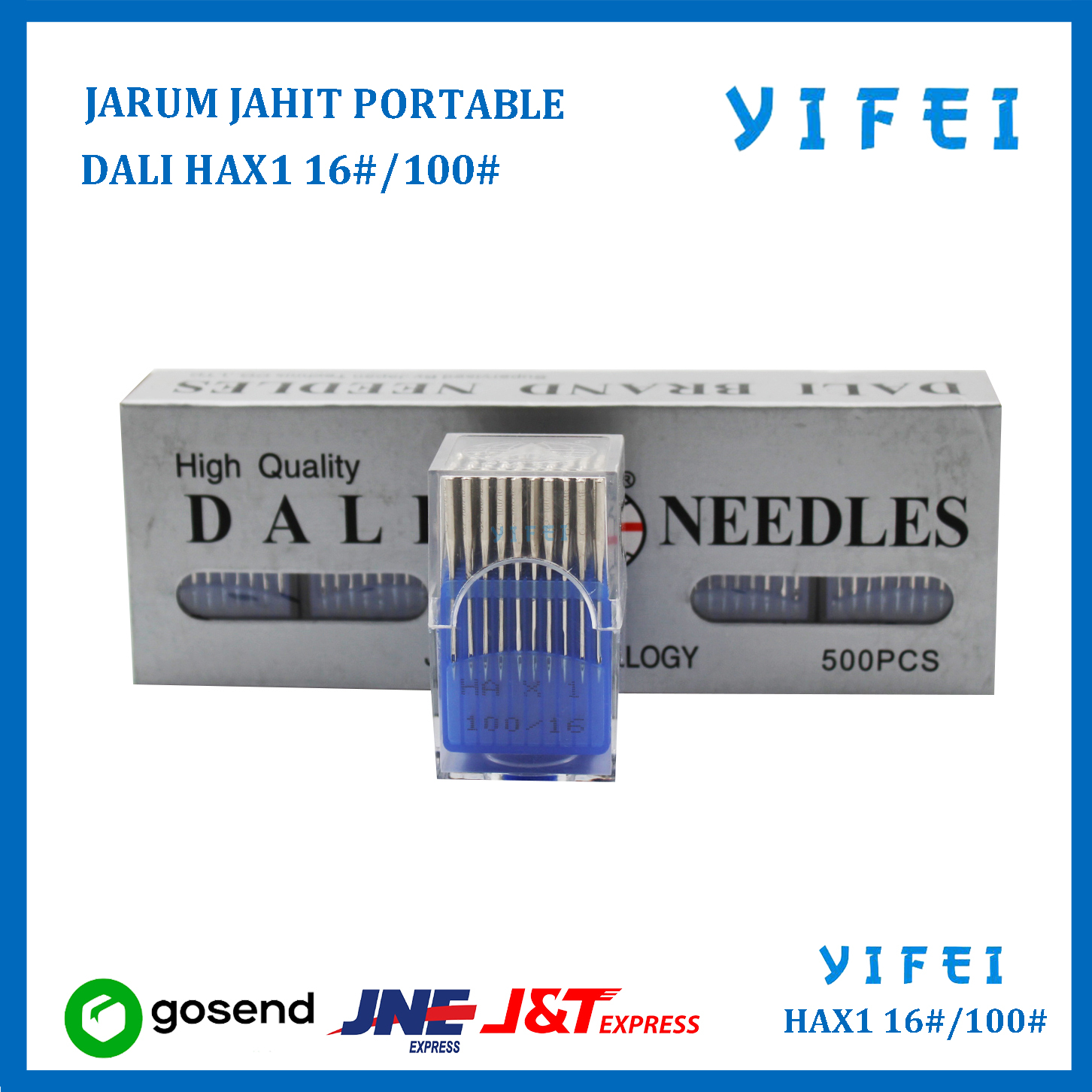 JARUM JAHIT PORTABLE DALI HAX1 16#/100#