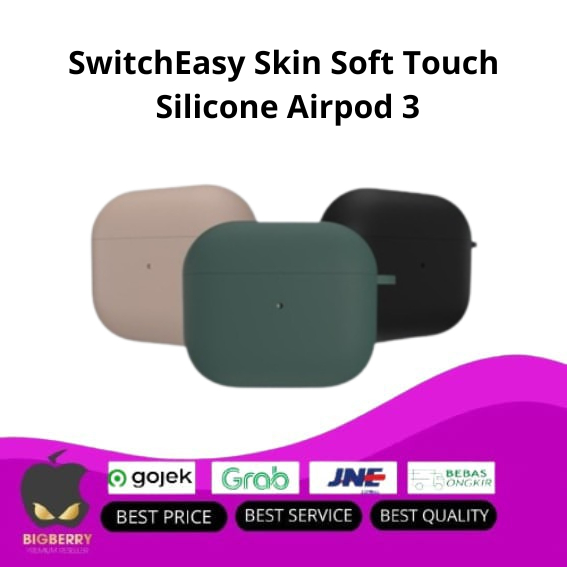 SwitchEasy Skin Soft Touch Silicone Protective Case AirPods 3 AirPod