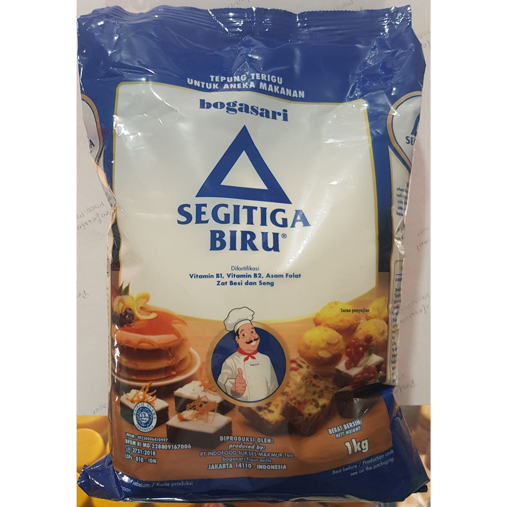 

Tepung Segitiga Biru Premium 1Kg