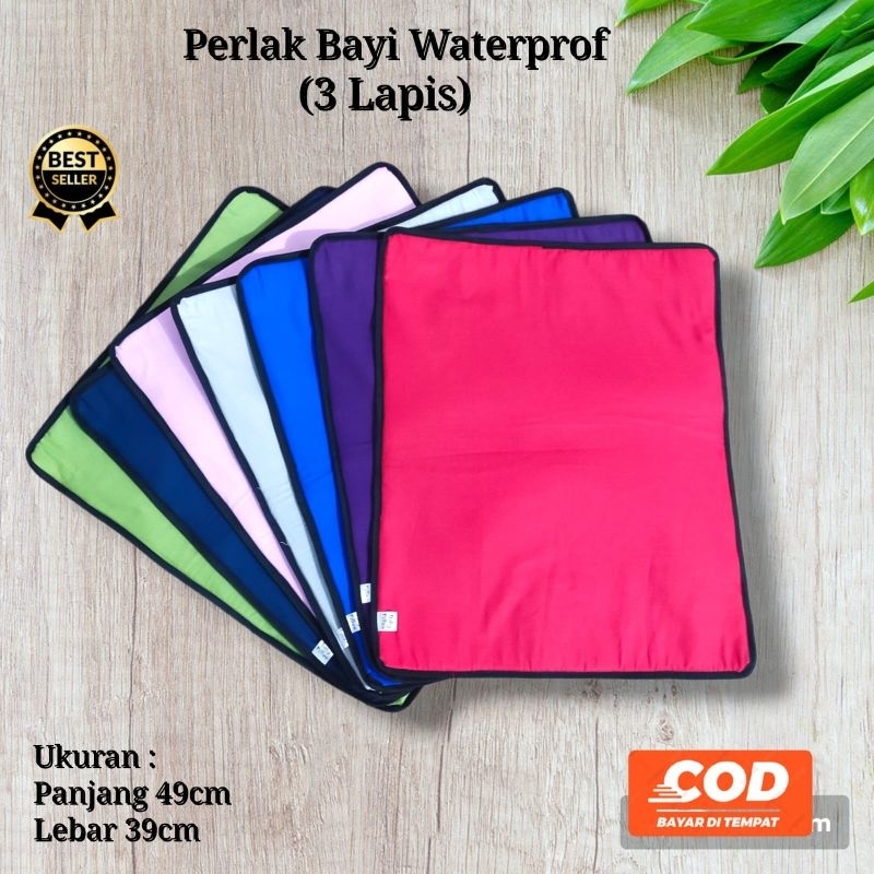 Perlak Bayi Anti Bocor / Perlak Bayi Waterproof / Alas Ompol Bayi