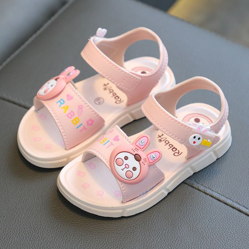 SE23 Sepatu sandal anak perempuan motif kelinci rabbit eva