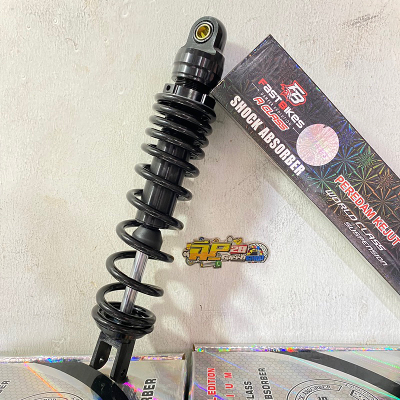 SHOCKBREAKER BELAKANG NON TABUNG MATIC SINGLE SHOCK MODEL RAZOR UKURAN 330 MM DAN 310 MM SOUL LEXI MIO XEON VARIO 110 BEAT SCOOPY GENIO SPACY FAZZIO MIO GEAR 125 MIO M3 MIO J MIO GT DLL